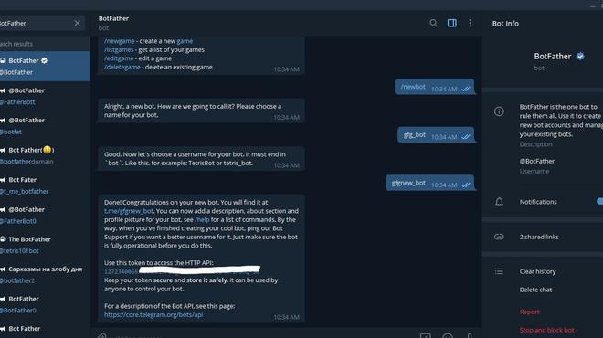 Node.js 如何创建Telegram Chatbot