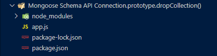 Mongoose Schema Connection.prototype.dropCollection()函数