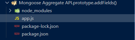 Mongoose Aggregate.prototype.addFields()函数