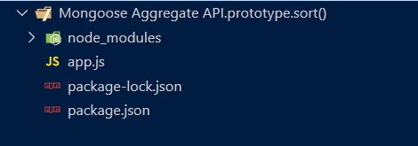 Mongoose Aggregate.prototype.sort()函数