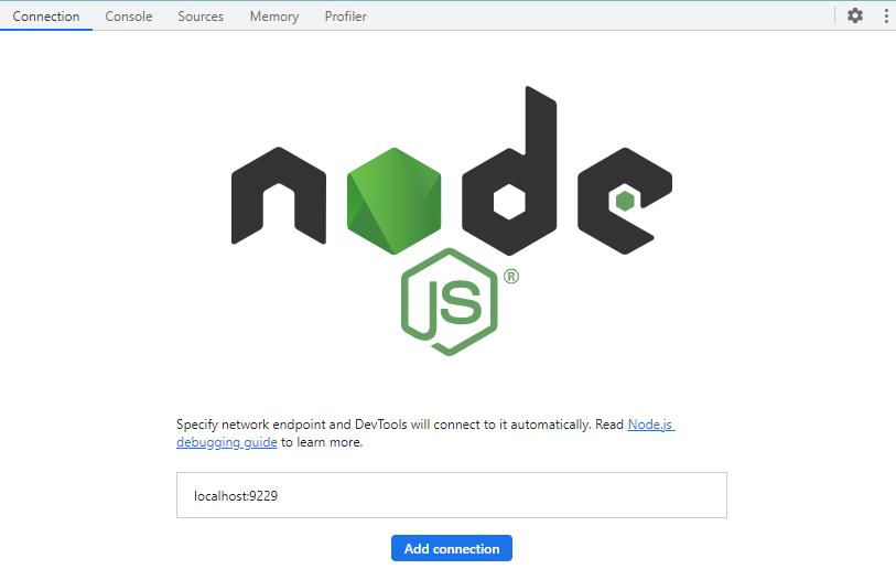 Node.js Chrome开发工具