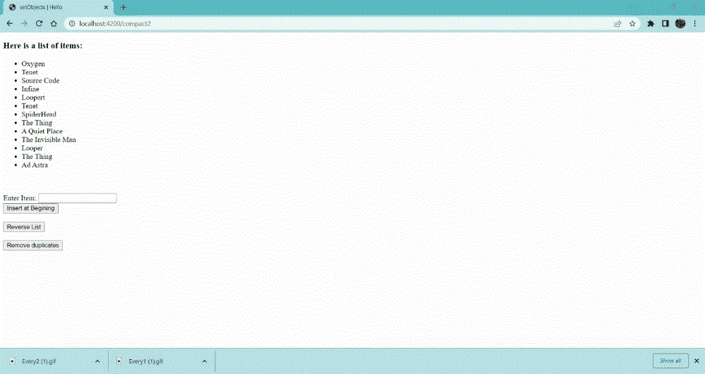 Ember.js Ember.NativeArray setObjects() 方法