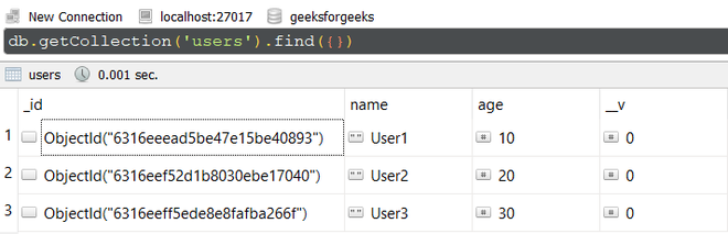 Mongoose Document Model.insertMany()函数