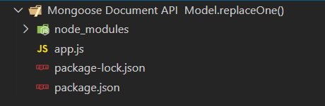 Mongoose Document Model.replaceOne()函数