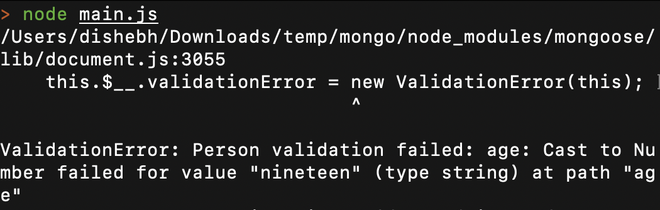 Mongoose 文档