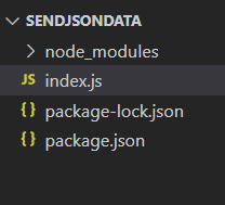 如何使用Node.js在服务器端生成或发送JSON数据