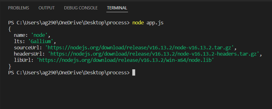 Node.js process对象的目的是什么