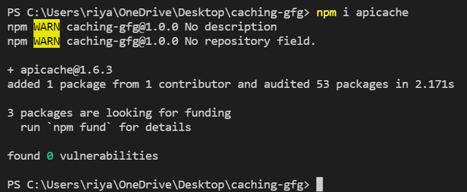 使用Node.js中的apicache中间件进行API响应缓存