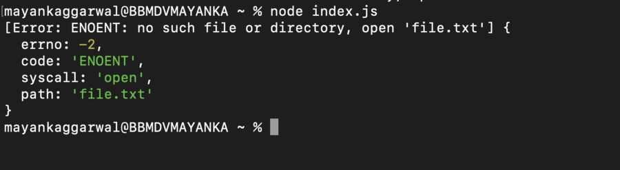 Node.js 什么是错误优先回调函数