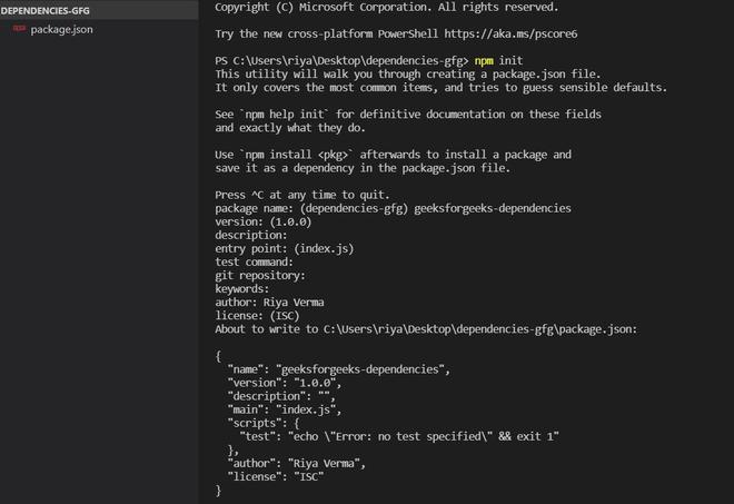 Node.js 不同类型的依赖关系是什么