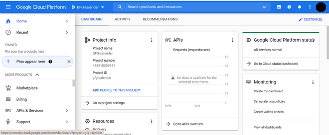 Node.js 如何集成Google日历