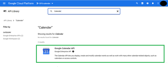 Node.js 如何集成Google日历