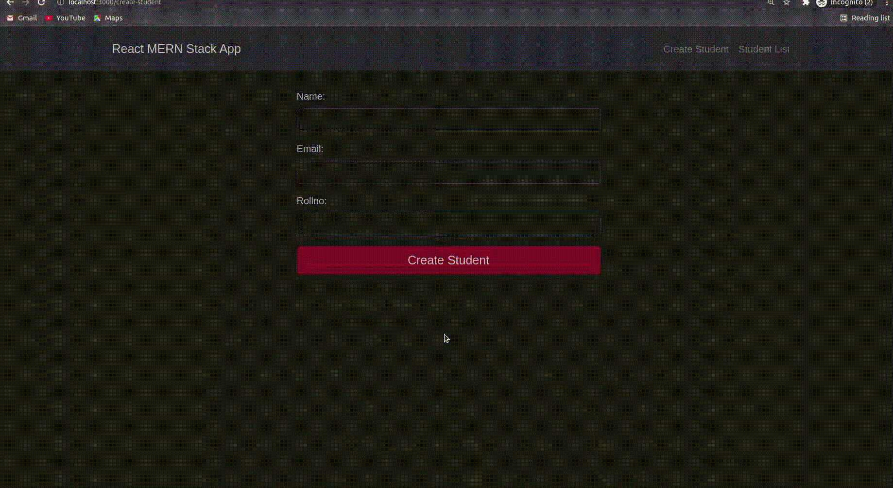 如何使用Node.js和ReactJS构建一个基本的CRUD应用程序