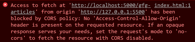 如何在 Express Node.js 项目中处理 CORS 错误