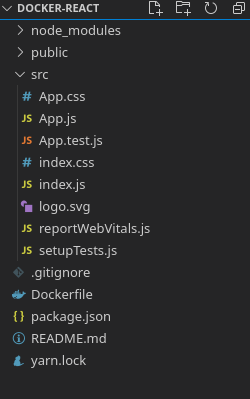 如何通过docker调用“npm start”