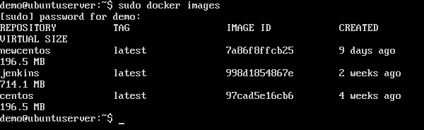 Docker 镜像