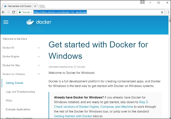 Docker Toolbox