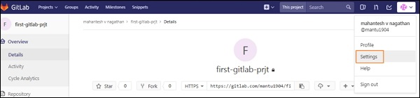 GitLab SSH Key 设置