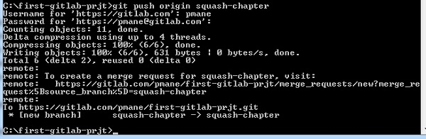 GitLab 合并提交