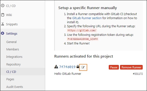 GitLab CI配置GitLab Runners