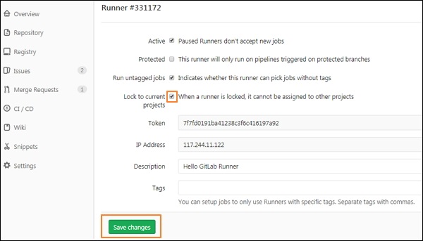 GitLab CI配置GitLab Runners