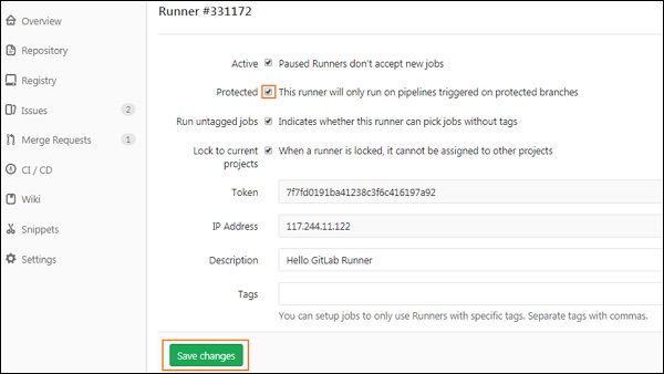 GitLab CI配置GitLab Runners