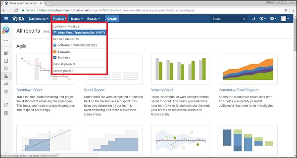 JIRA 报告