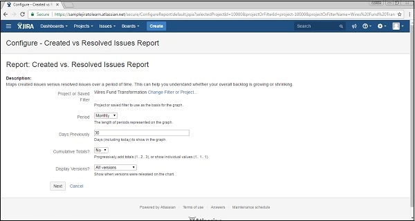 JIRA 已创建与已解决问题