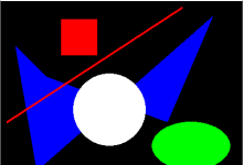 Pygame 绘制形状|极客教程