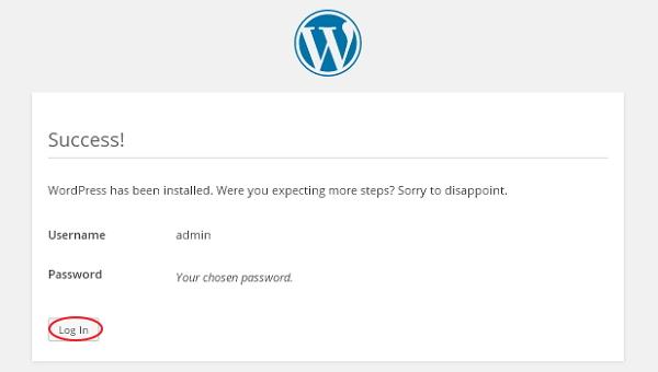 WordPress 安装