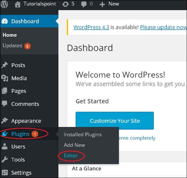 WordPress 插件设置