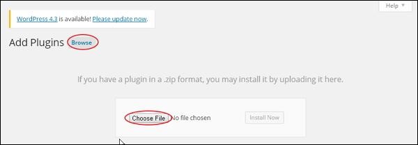 WordPress 插件设置