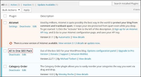 WordPress 安装插件