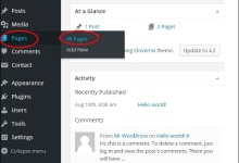 WordPress 删除链接|极客教程