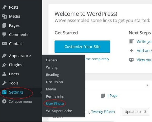WordPress 用户头像