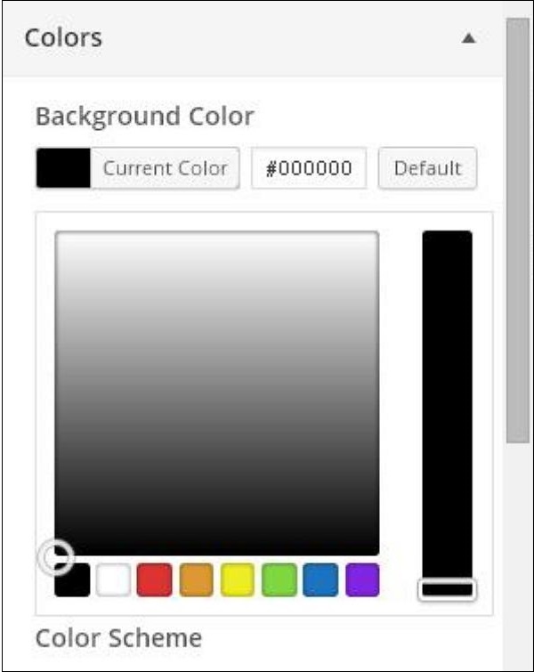 WordPress 背景