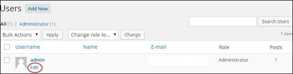 WordPress 重设密码