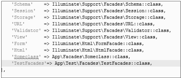 Laravel Facades门面