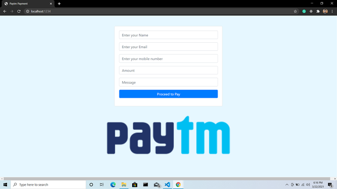 如何在Node.js中集成Paytm Test API