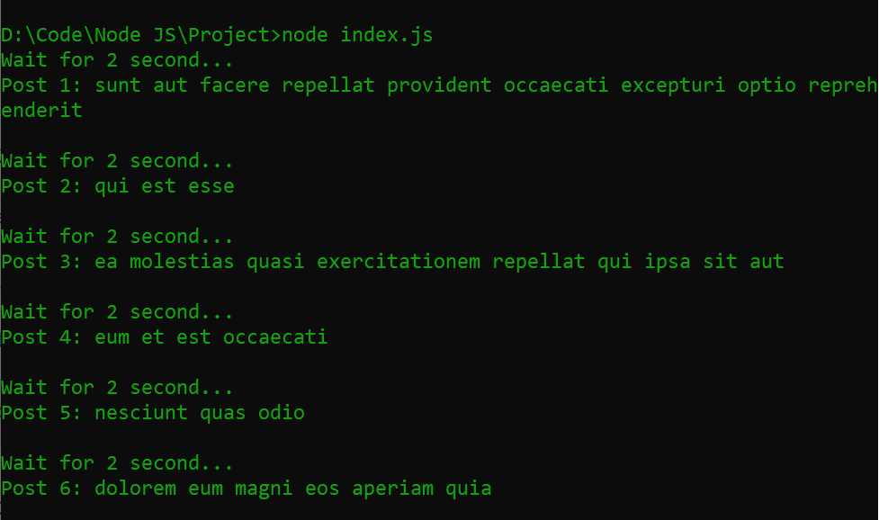 如何在Node.js/Express.js的服务器端连续调用API