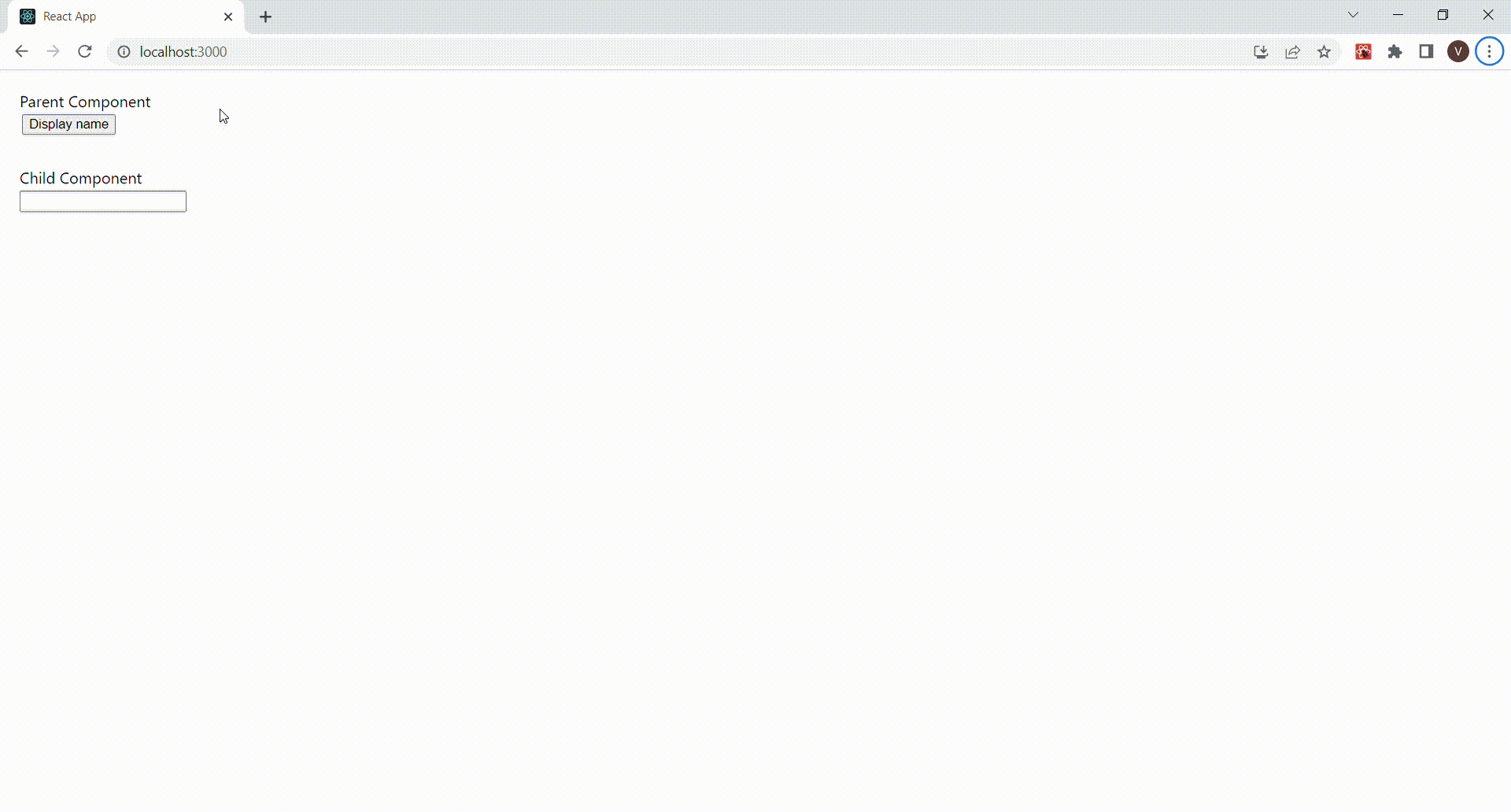 如何使用useRef钩子函数从父组件内部调用子组件中的函数