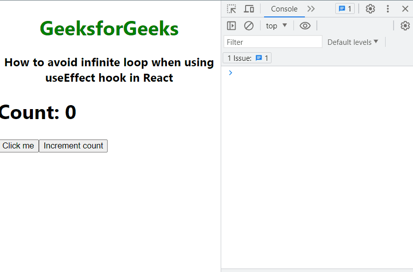 在ReactJS中如何避免在使用useEffect()时出现无限循环