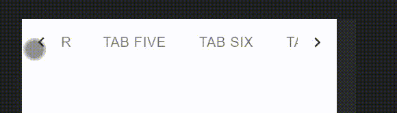 React MUI TabScrollButton API
