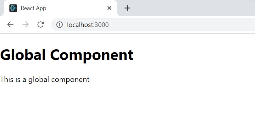 ReactJS 在注册一个组件在局部和全局的区别 ReactJS 在注册一个组件在局部和全局的区别