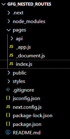 Next.js 嵌套路由