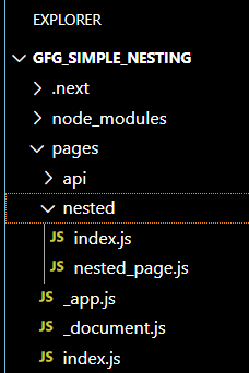 Next.js 嵌套路由