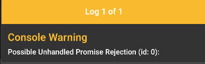 找出React Native中引起可能未处理的Promise拒绝的原因