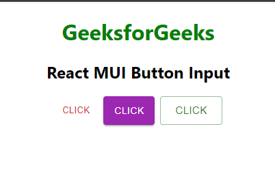 React MUI按钮输入