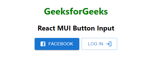 React MUI按钮输入