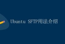 Ubuntu SFTP用法介绍|极客教程